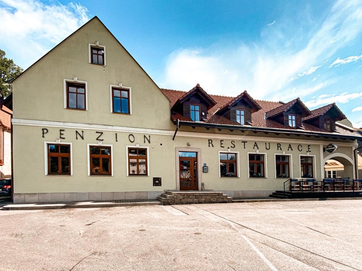 Ledeč nad Sázavou Penzion A Restaurace U Reky酒店 外观 照片